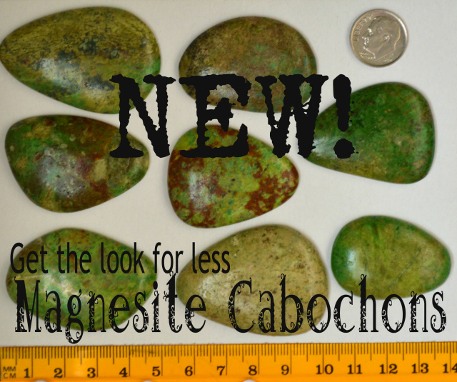 Magnesite Cabochons Magnesite cabochons, get the look for less. Cabs for jewelry making and bead embroidery.